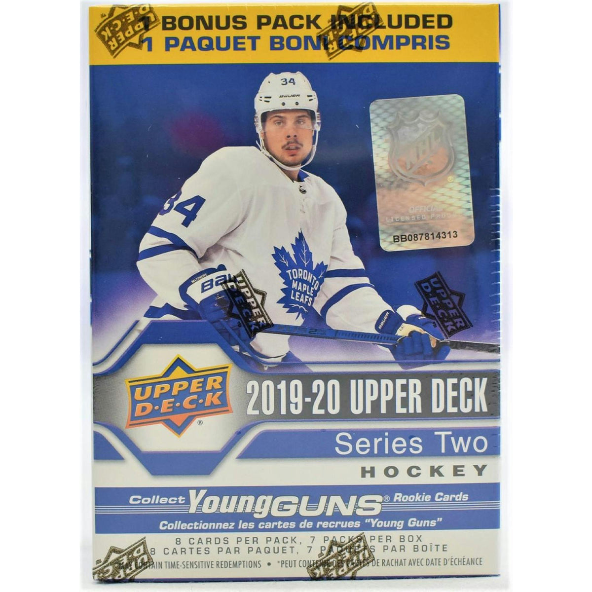 2019/20 Upper Deck Series 2 Hockey Blaster Box (Reed Buy)
