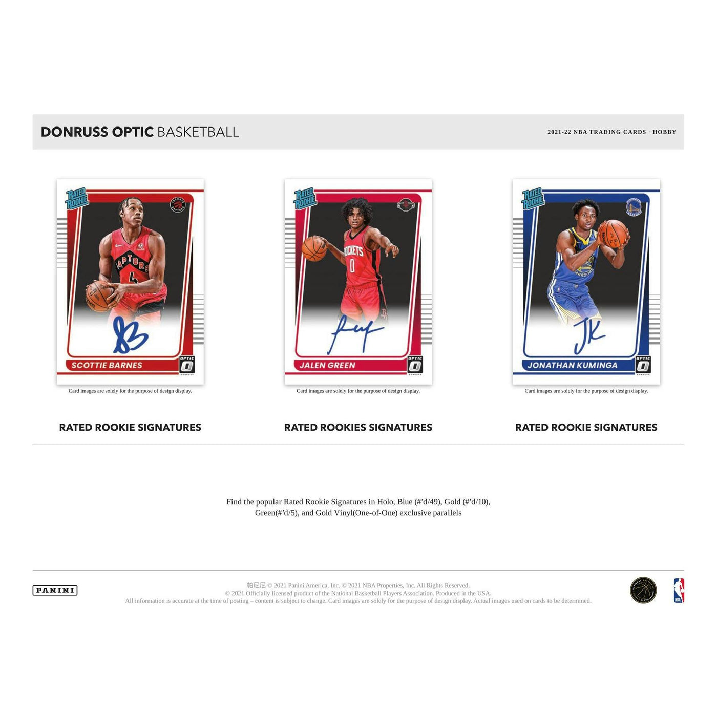2021/22 Panini Donruss Optic Basketball Hobby Box
