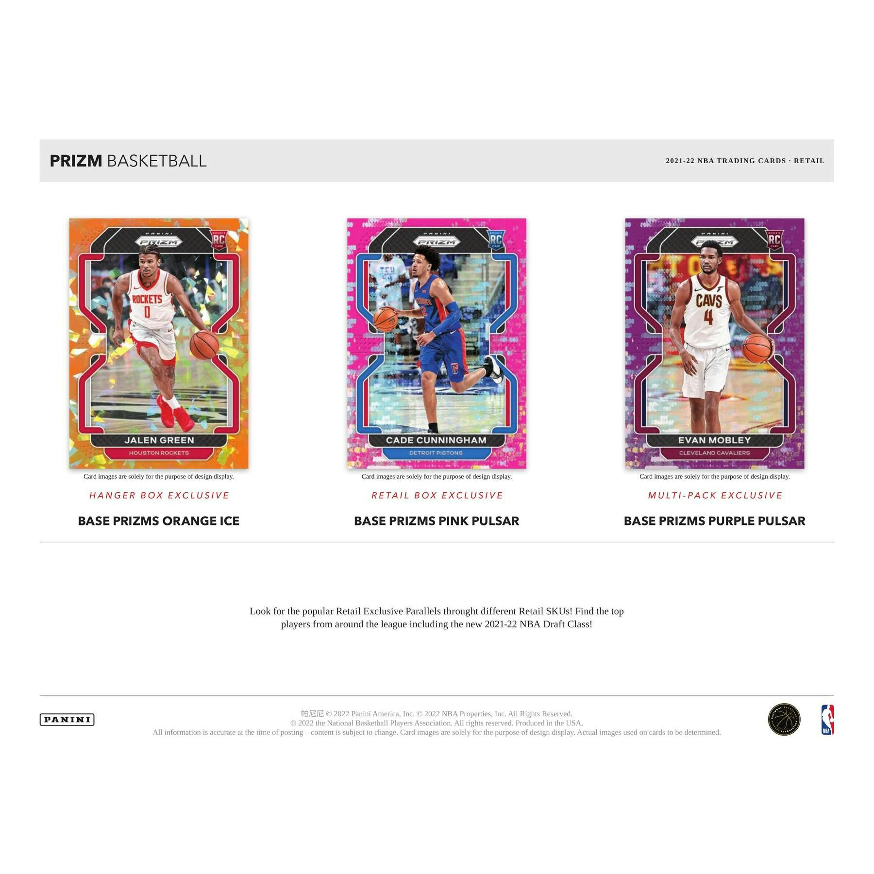 2021/22 Panini Prizm Basketball 24-Pack Retail Box