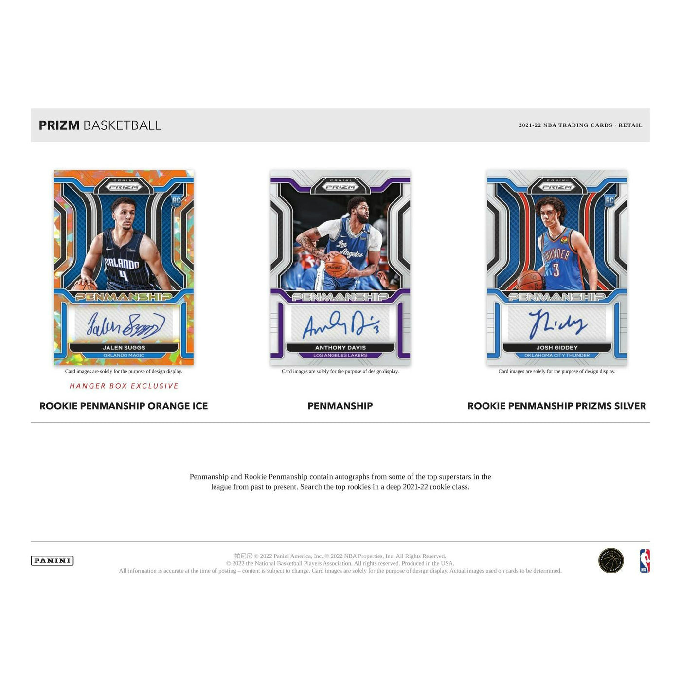 2021/22 Panini Prizm Basketball Hanger Pack (Reed Buy)