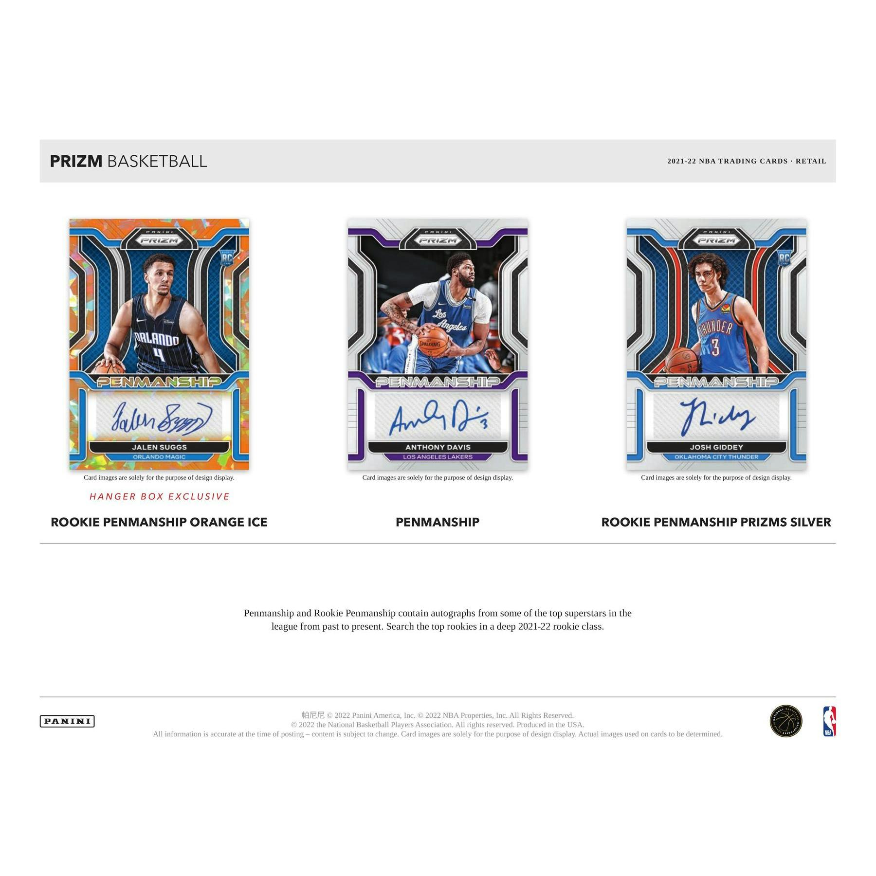 2021/22 Panini Prizm Basketball Hanger Pack (Reed Buy)