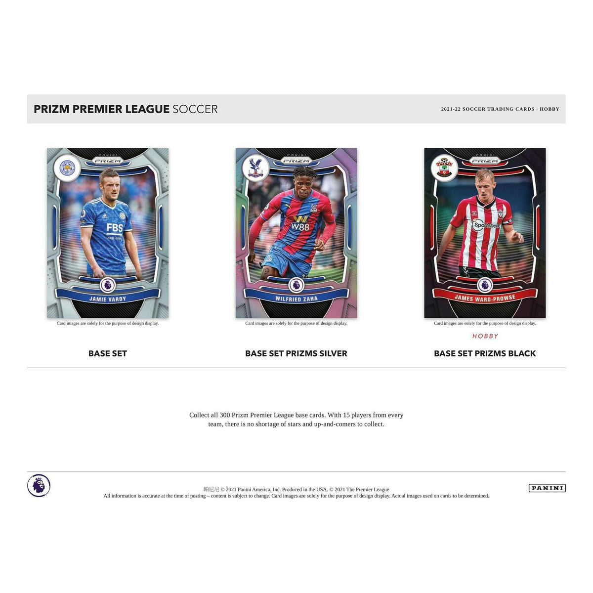 2021/22 Panini Prizm Premier League EPL Soccer Hobby Box