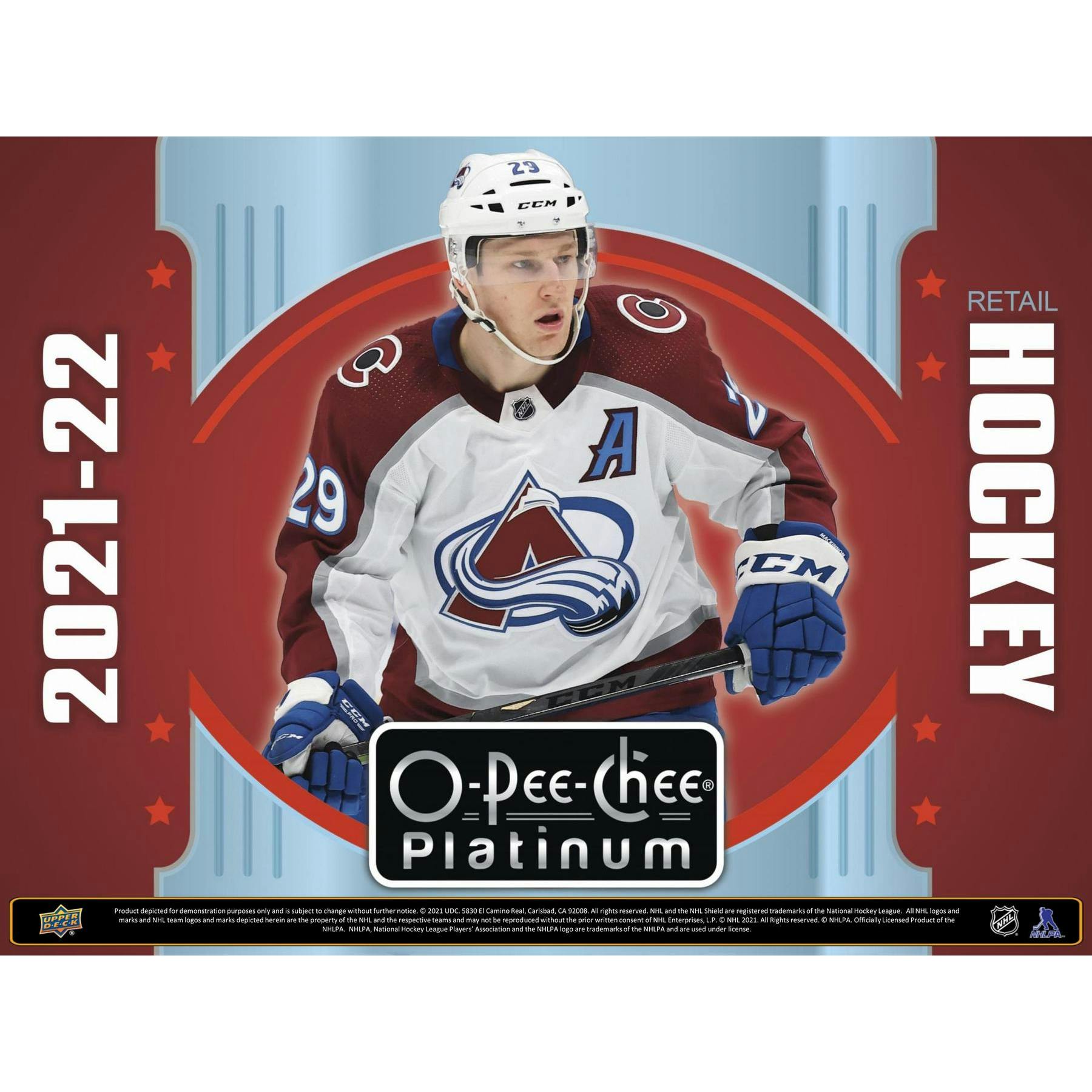 2021/22 Upper Deck O-Pee-Chee Platinum Hockey Blaster Box (Reed Buy)