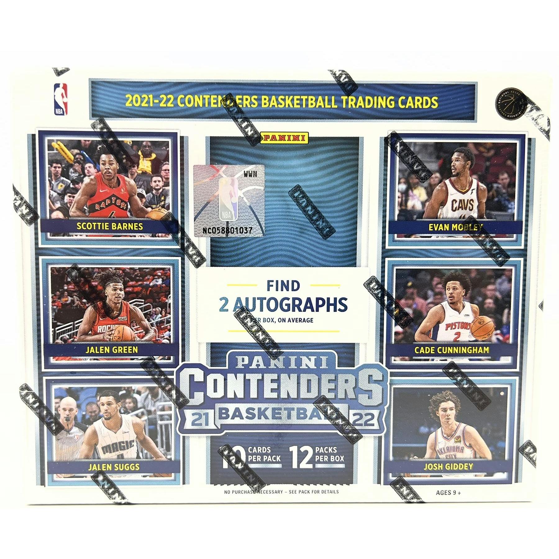 2021/22 Panini Contenders Basketball Hobby Box (Reed Buy)