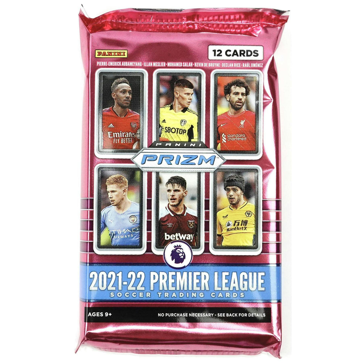 2021/22 Panini Prizm Premier League EPL Soccer Hobby Box