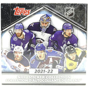 2021/22 Topps NHL Hockey Sticker Collection Box
