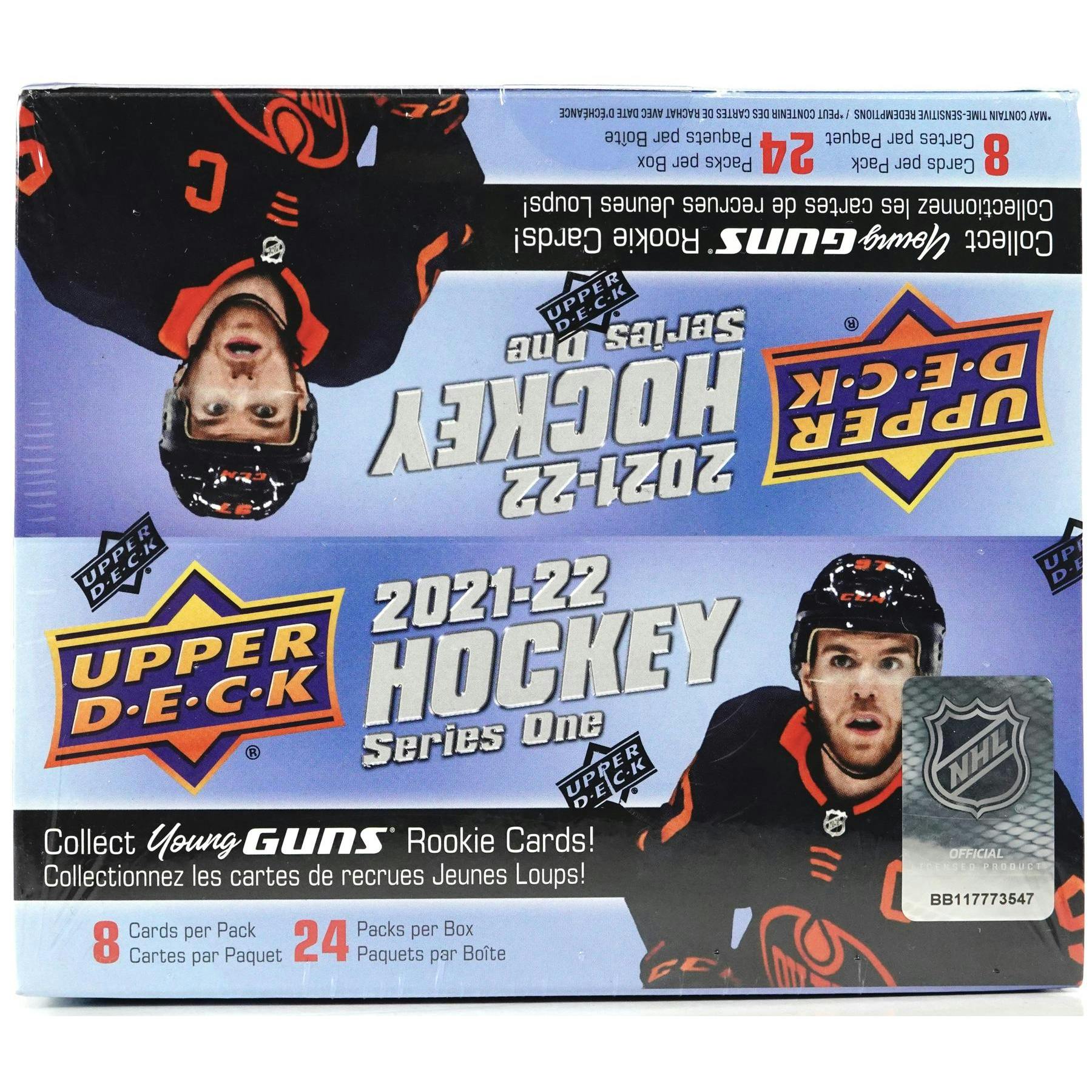 2021/22 Upper Deck Series 1 Hockey 24-Pack Retail Box