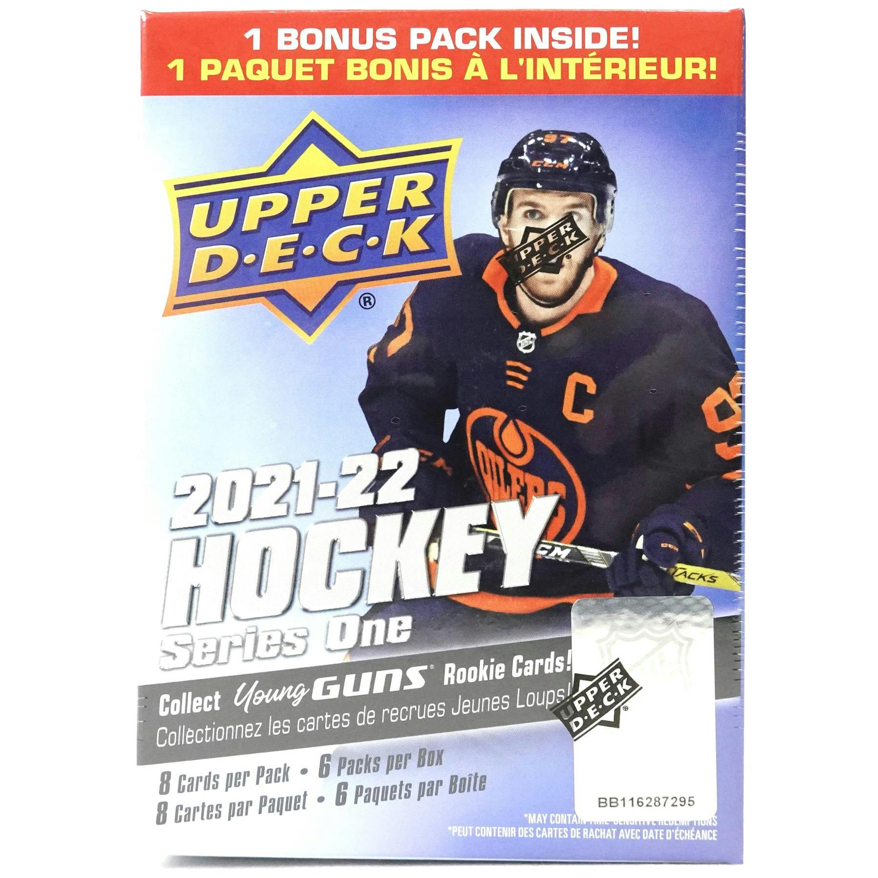 2021/22 Upper Deck Series 1 Hockey Blaster Box (Reed Buy)