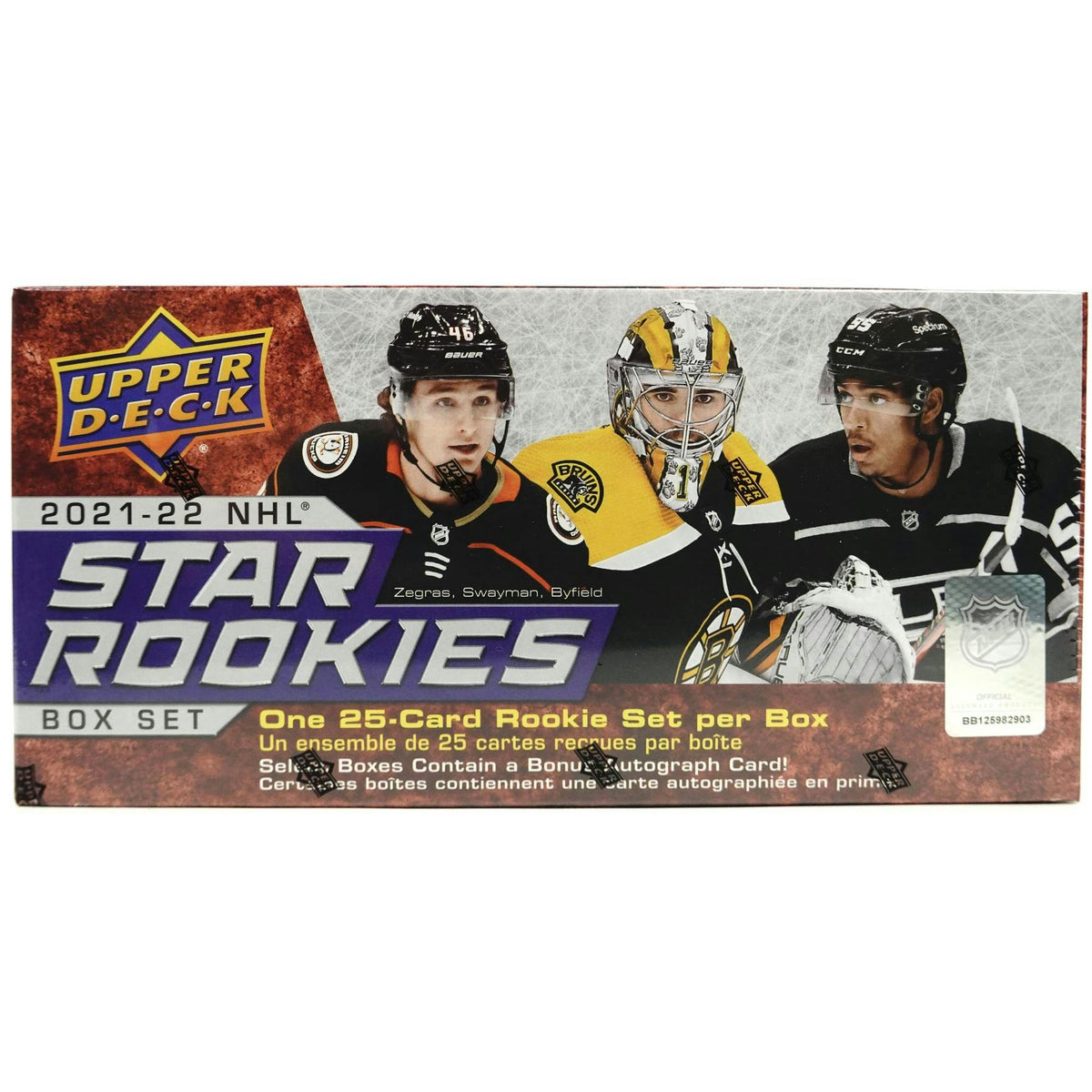 2021/22 Upper Deck NHL Rookie Box Set Hockey Hobby Box (Reed Buy)