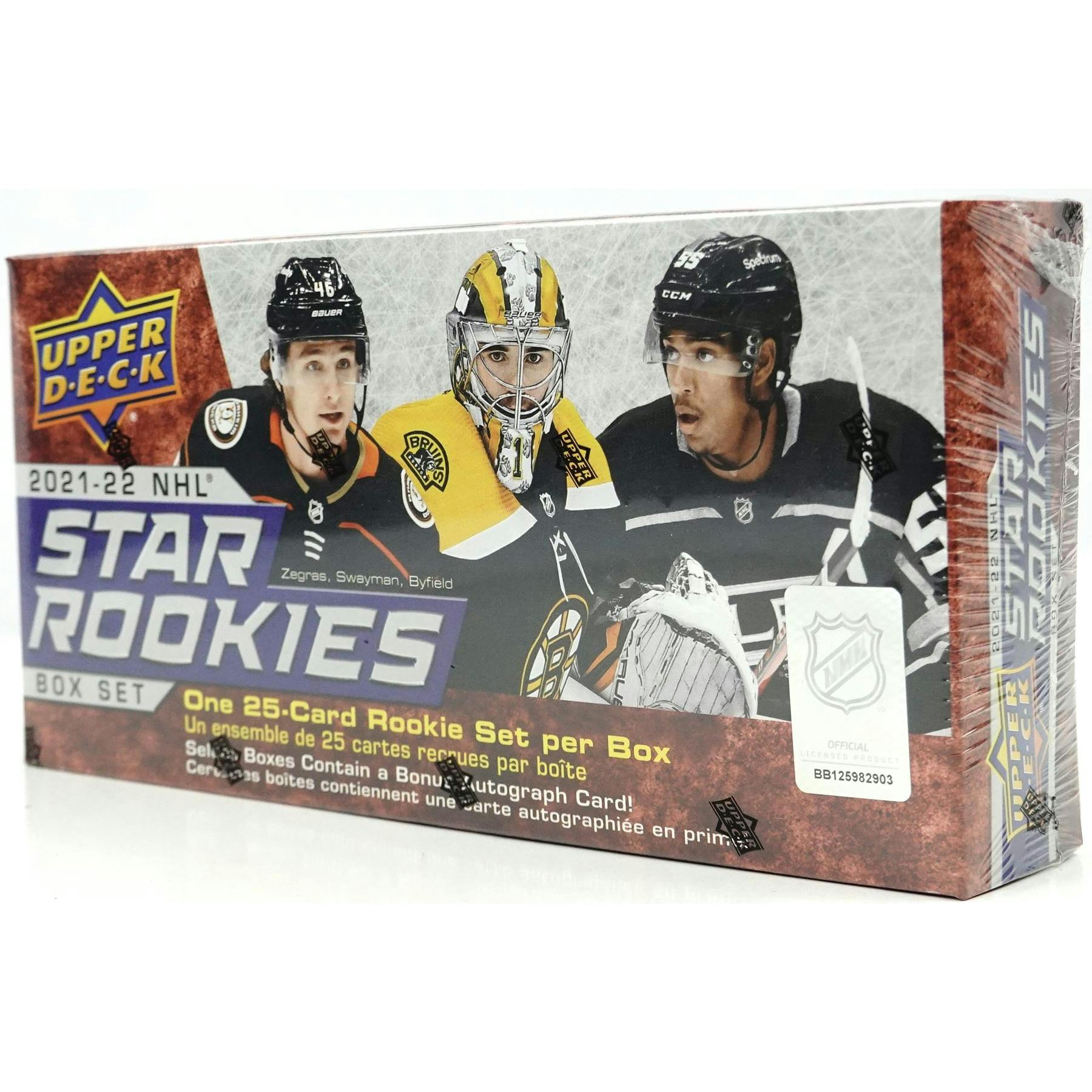 2021/22 Upper Deck NHL Rookie Box Set Hockey Hobby Box (Reed Buy)