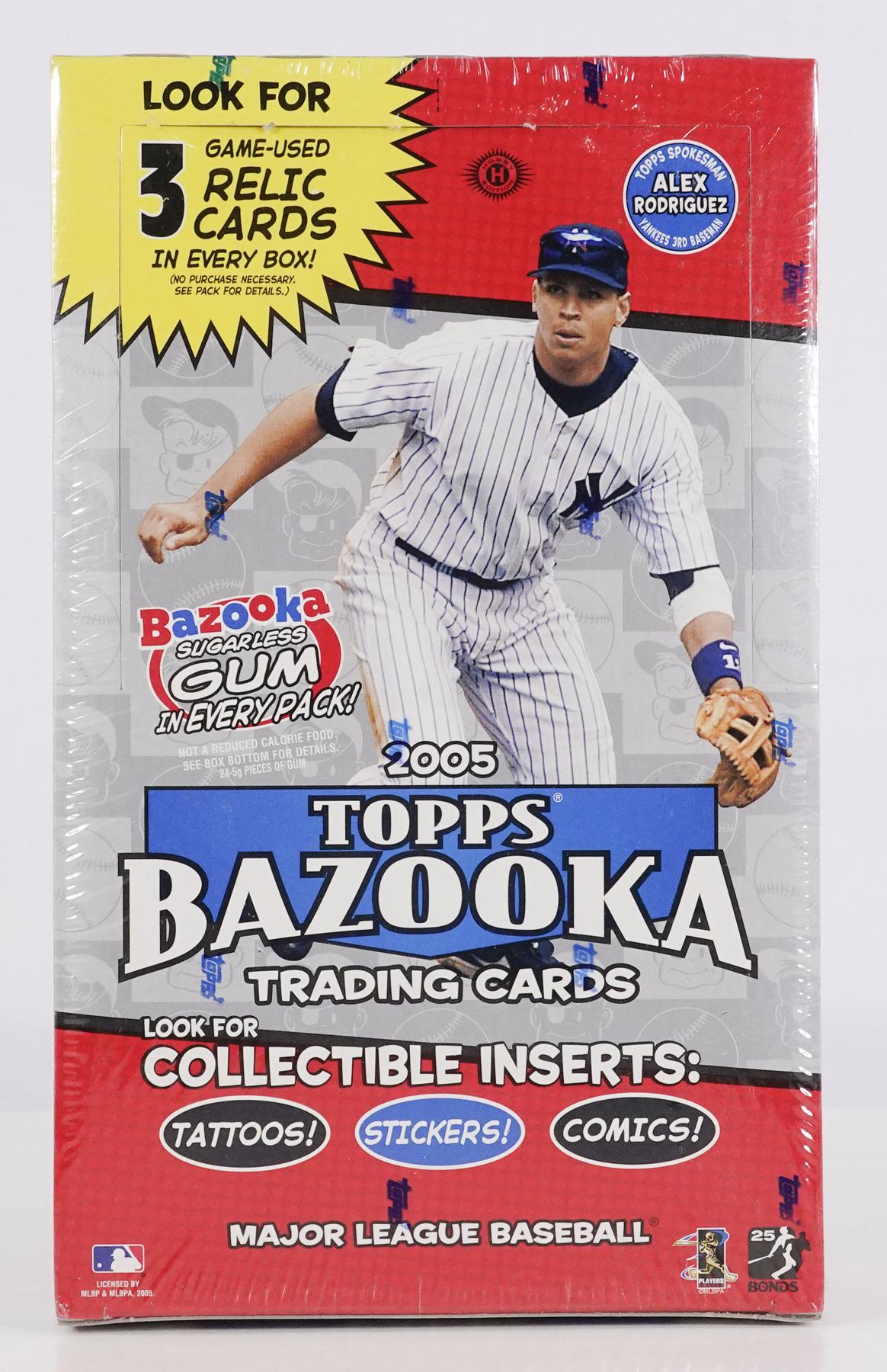 2005 Topps Bazooka Baseball Hobby Box