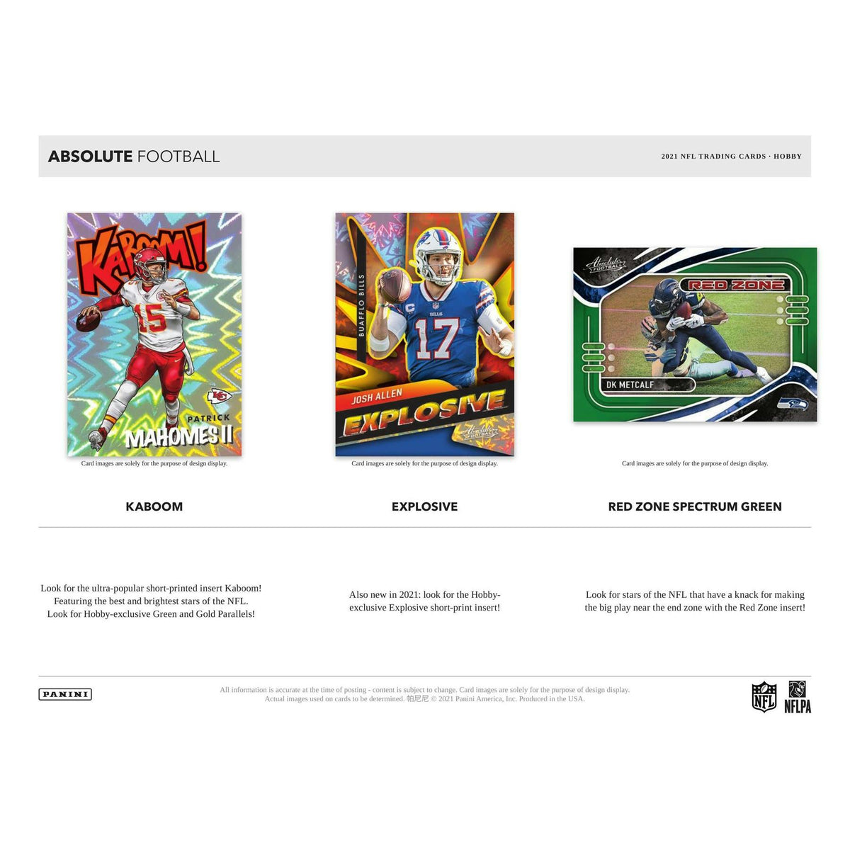2021 Panini Absolute Football Hobby Box