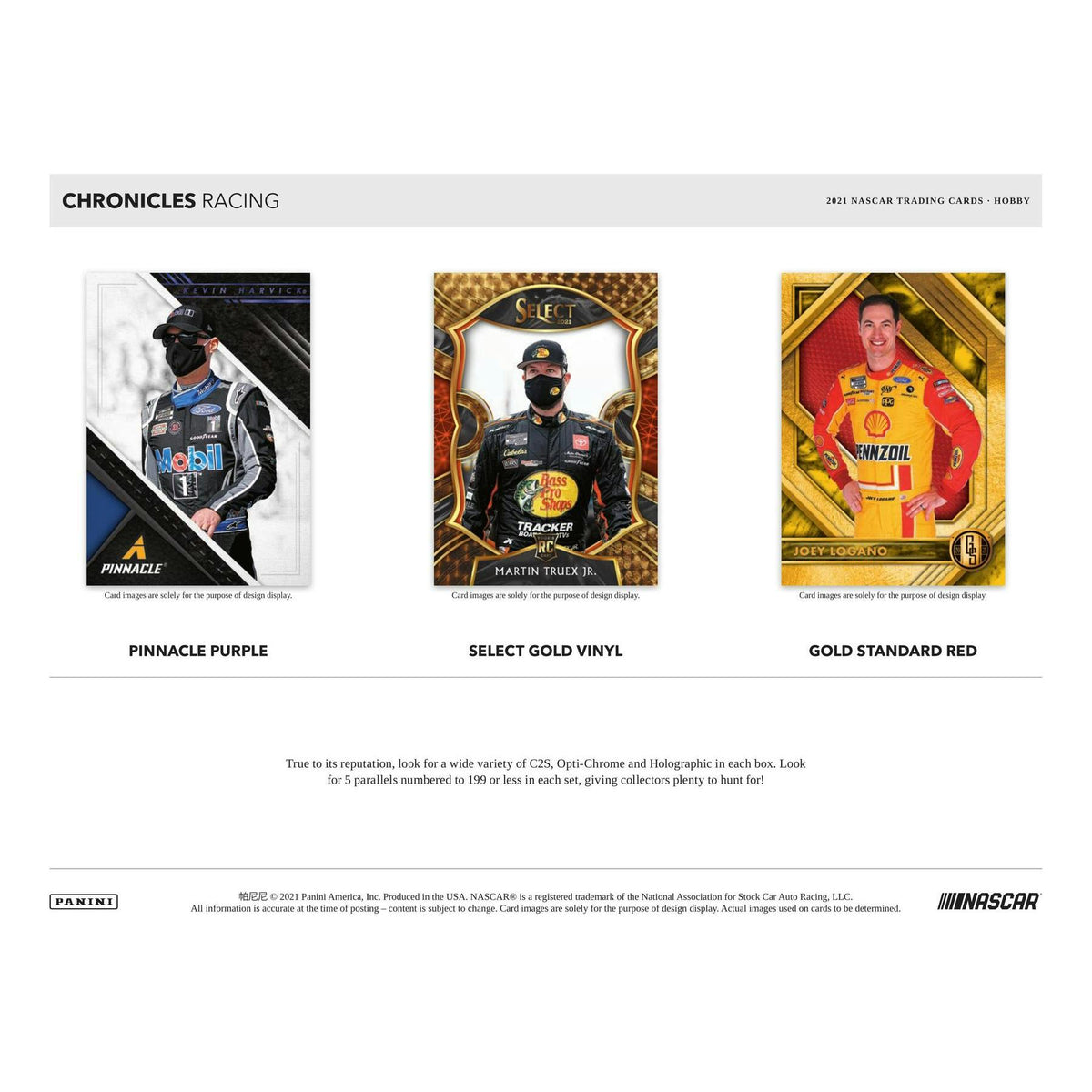 2021 Panini Chronicles Racing Hobby Box