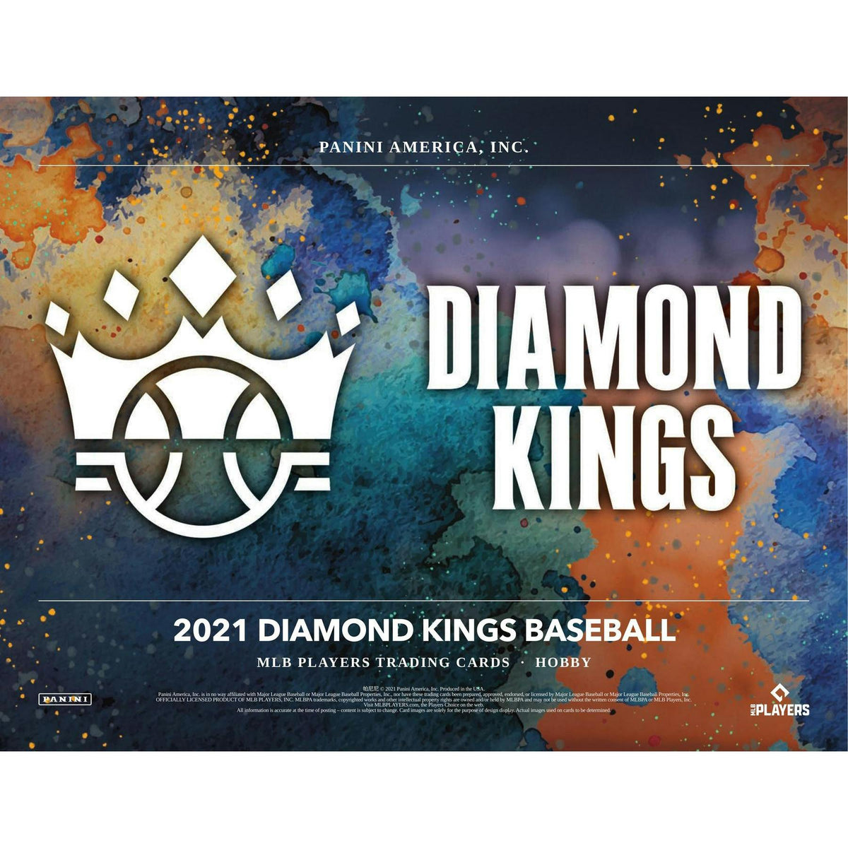 2021 Panini Diamond Kings Baseball Hobby 24-Box Case