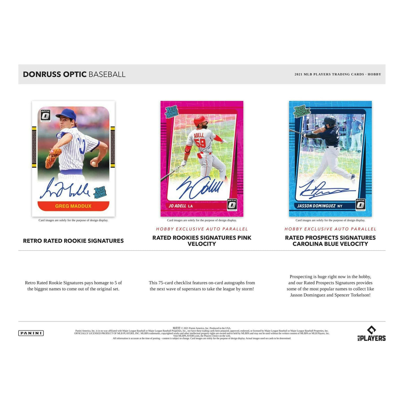 2021 Panini Donruss Optic Baseball Hobby Box