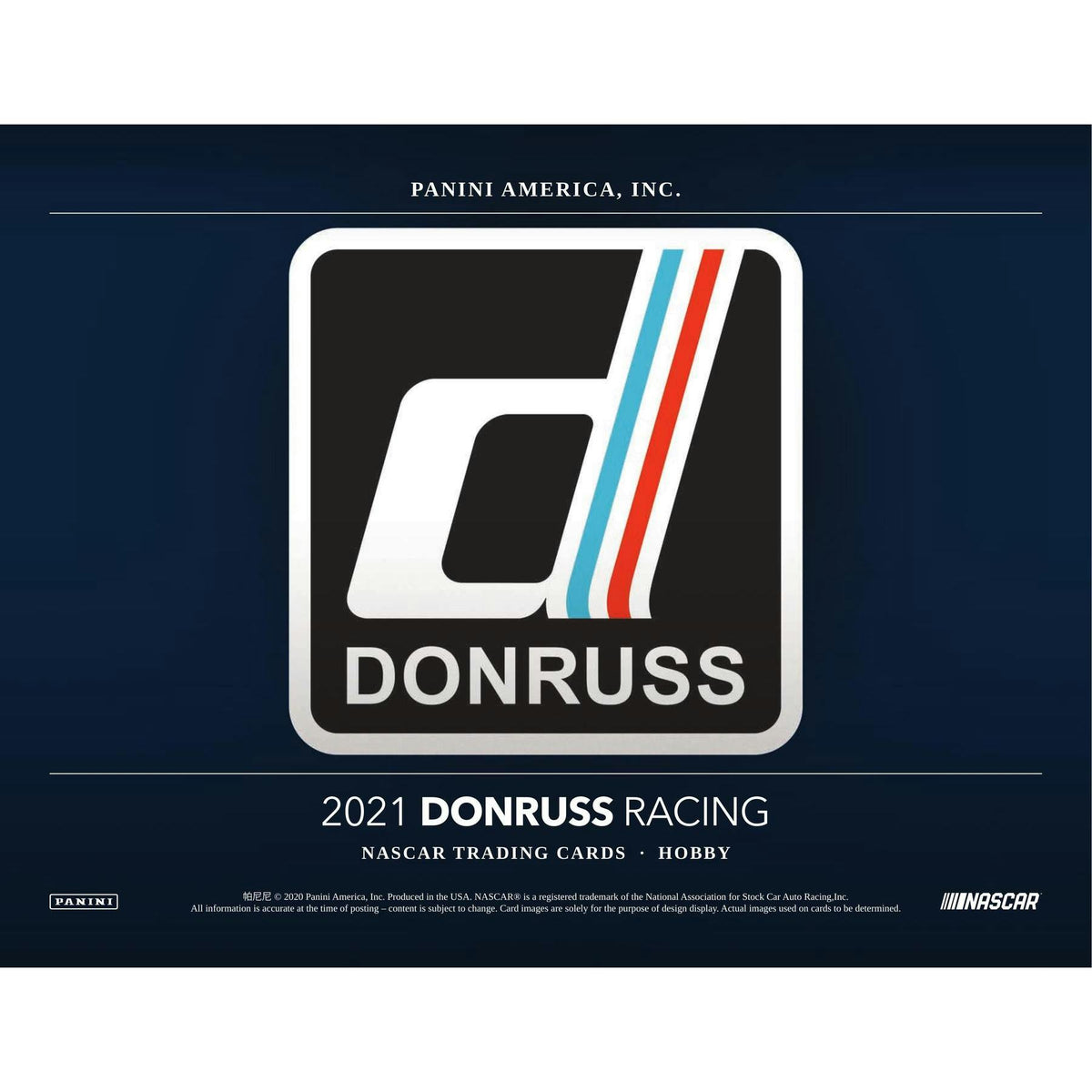 2021 Panini Donruss Racing Hobby Box