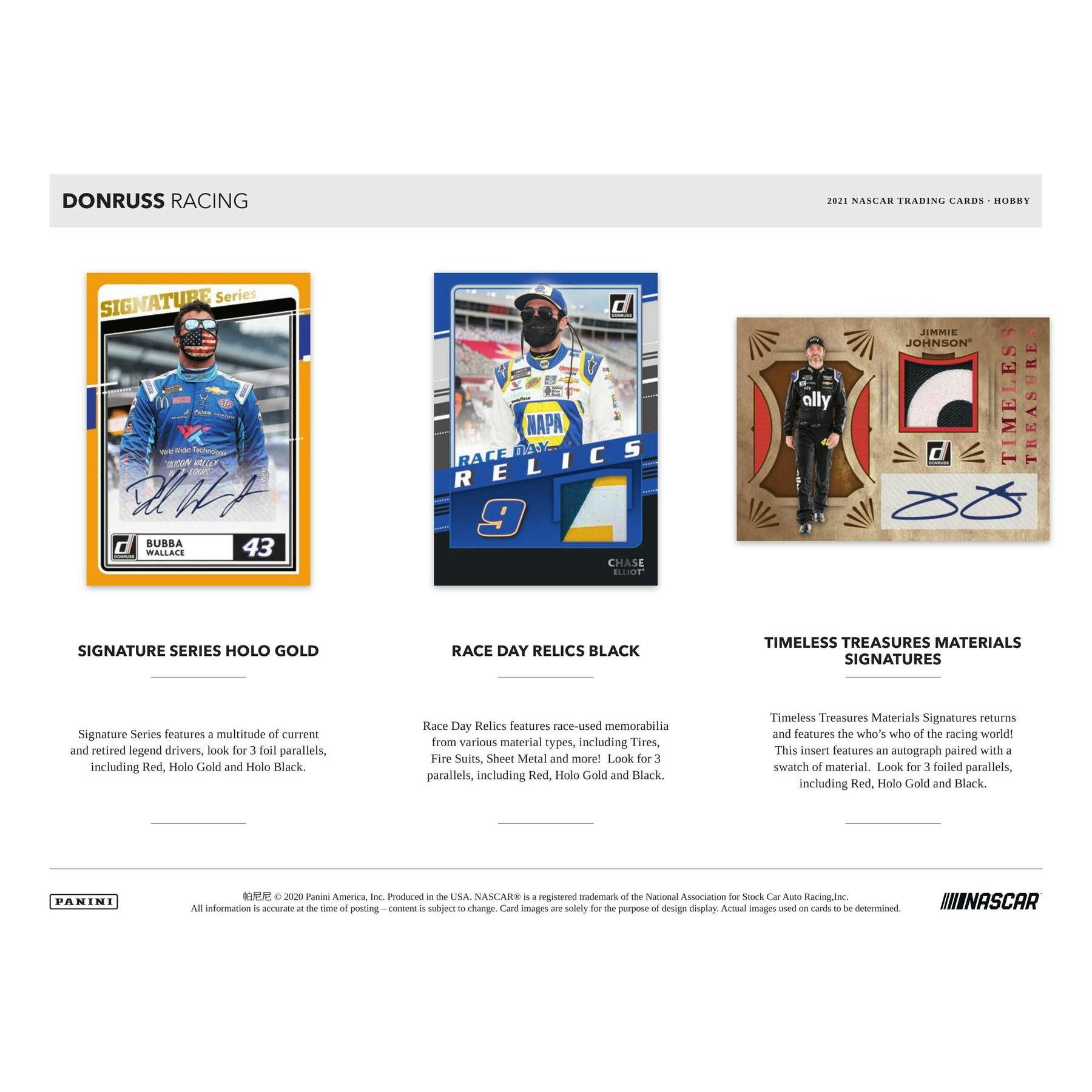 2021 Panini Donruss Racing Hobby Box