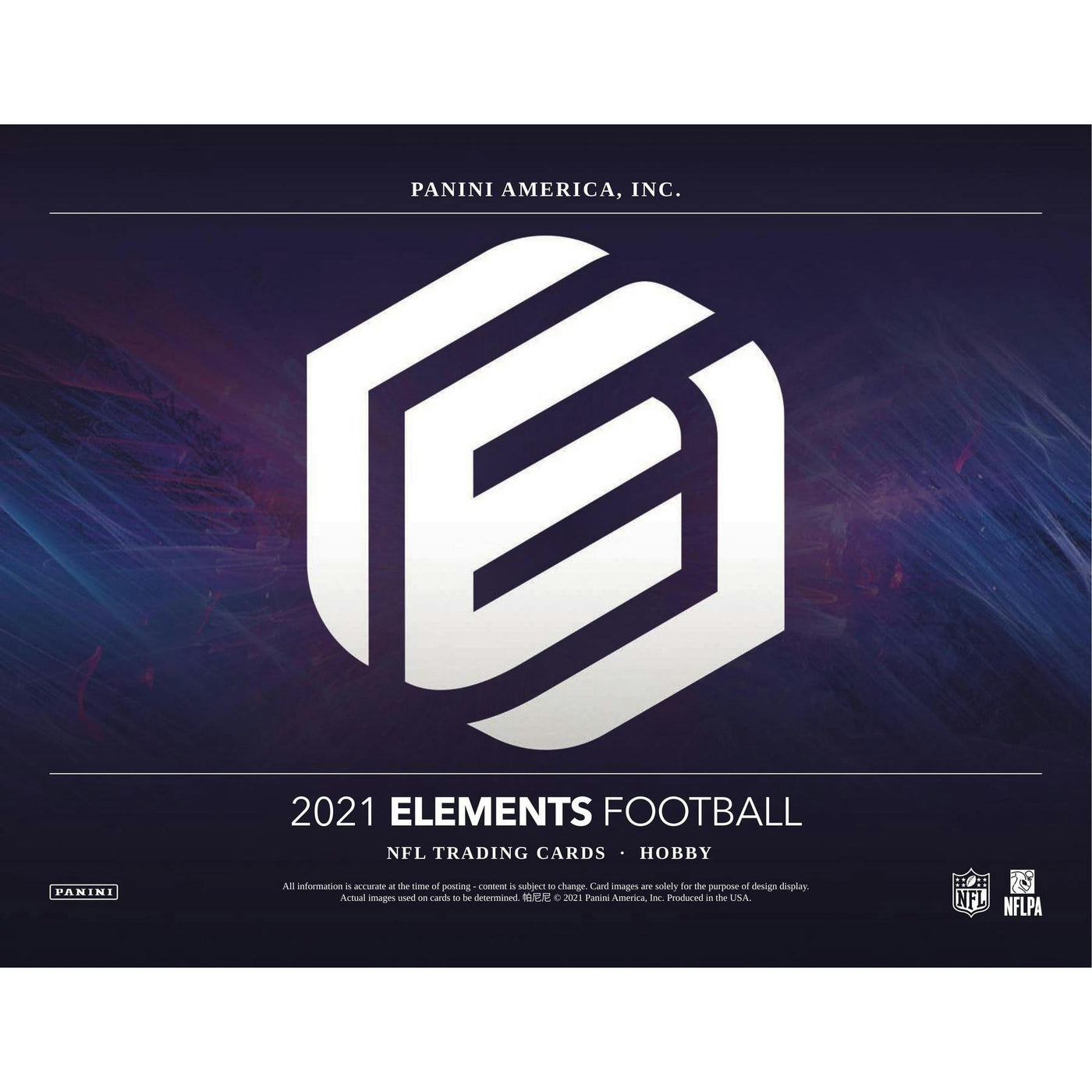 2021 Panini Elements Football Hobby Box