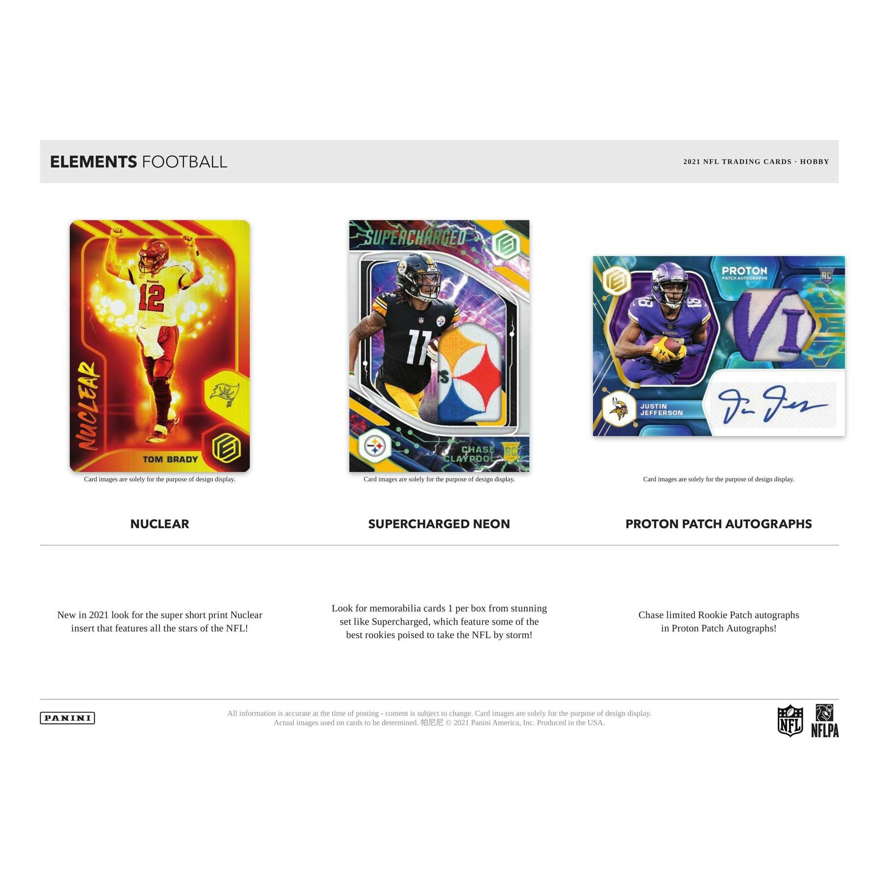 2021 Panini Elements Football Hobby Box