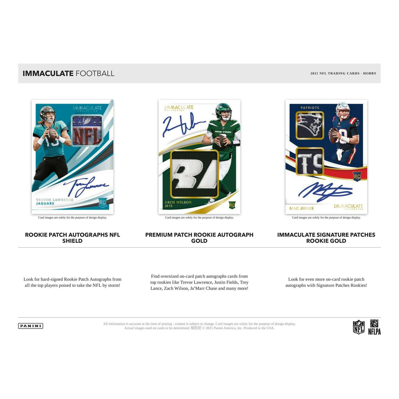 2021 Panini Immaculate Football Hobby Box