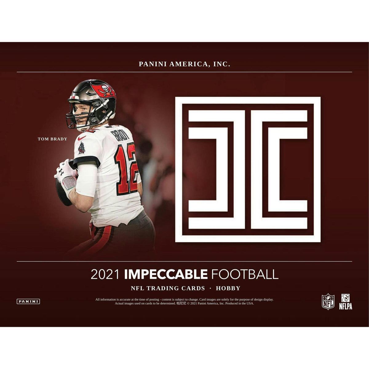 2021 Panini Impeccable Football Hobby Box