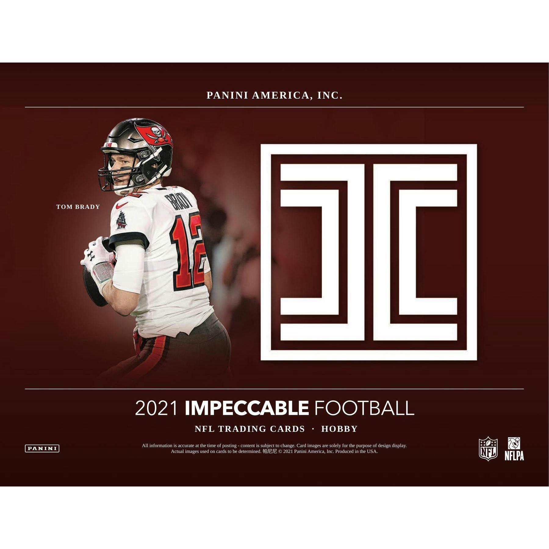 2021 Panini Impeccable Football Hobby Box