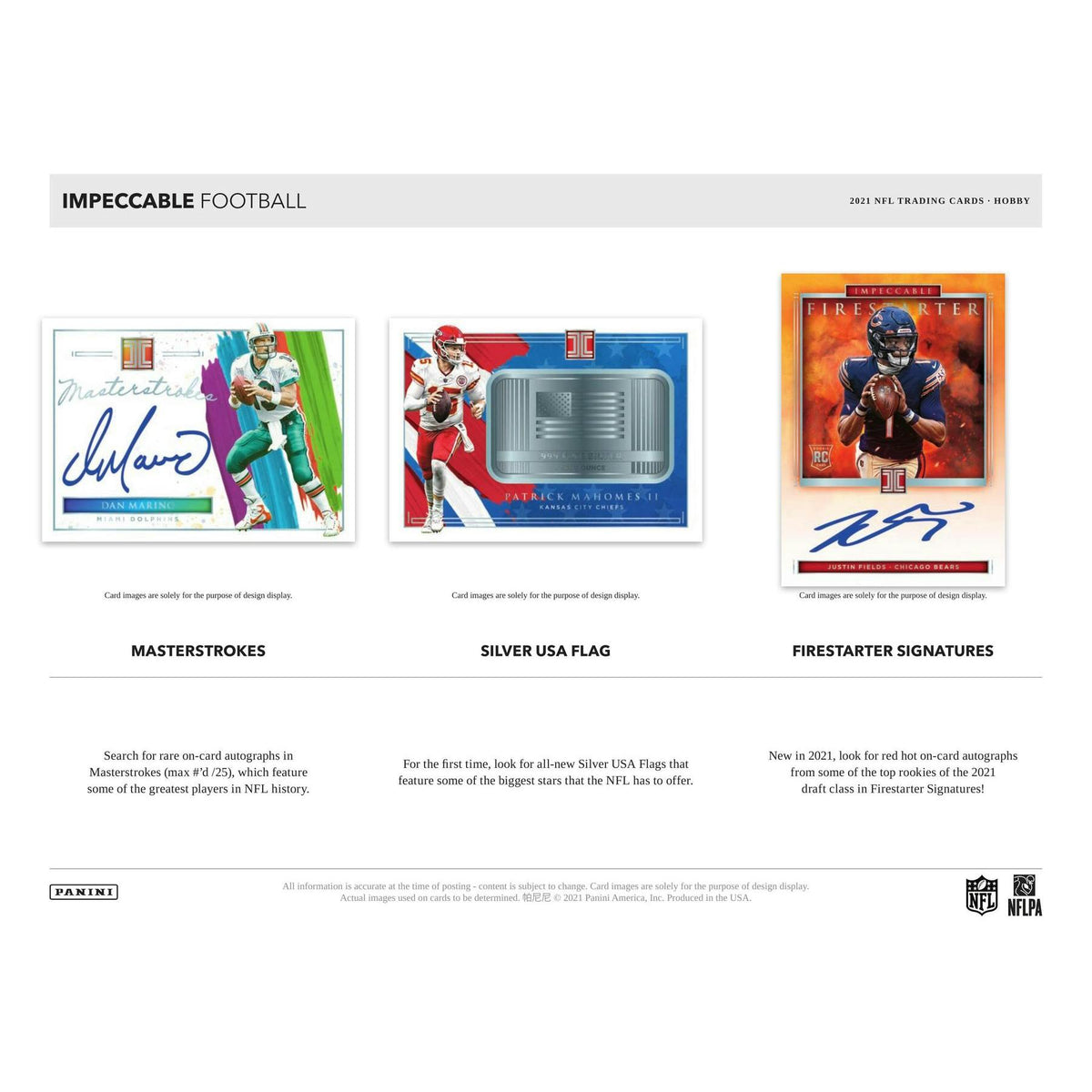 2021 Panini Impeccable Football Hobby Box