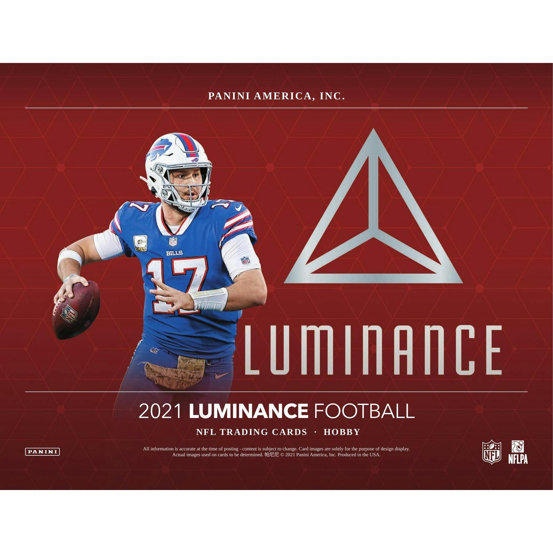 2021 Panini Luminance Football Hobby Box