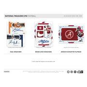 2021 Panini National Treasures Collegiate Football Hobby Box