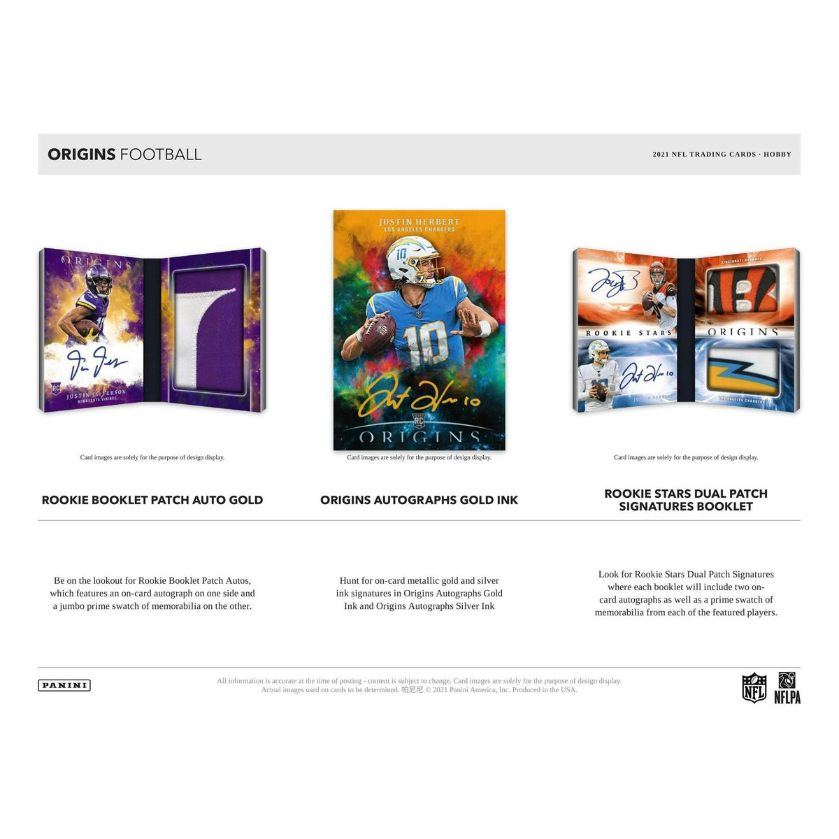 2021 Panini Origins Football Hobby Box