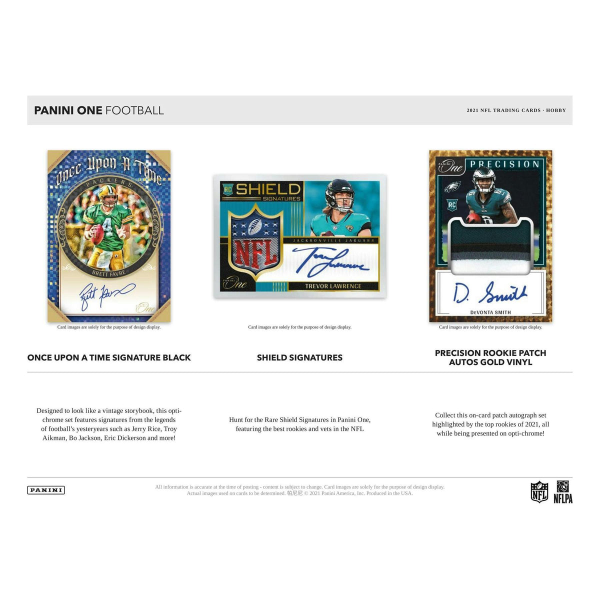 2021 Panini One Football Hobby Box