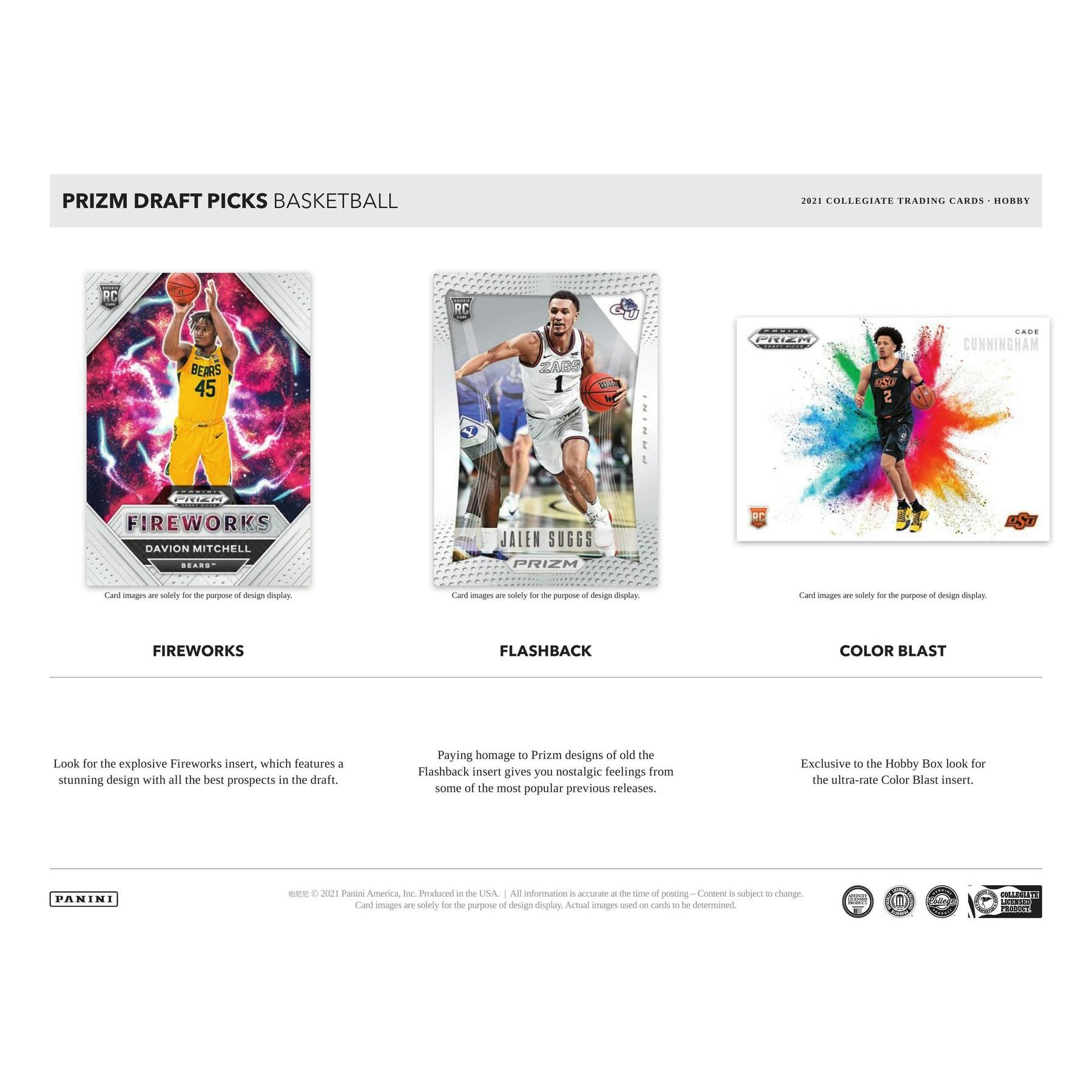 2021/22 Panini Prizm Draft Picks Basketball Hobby Box (Reed Buy)