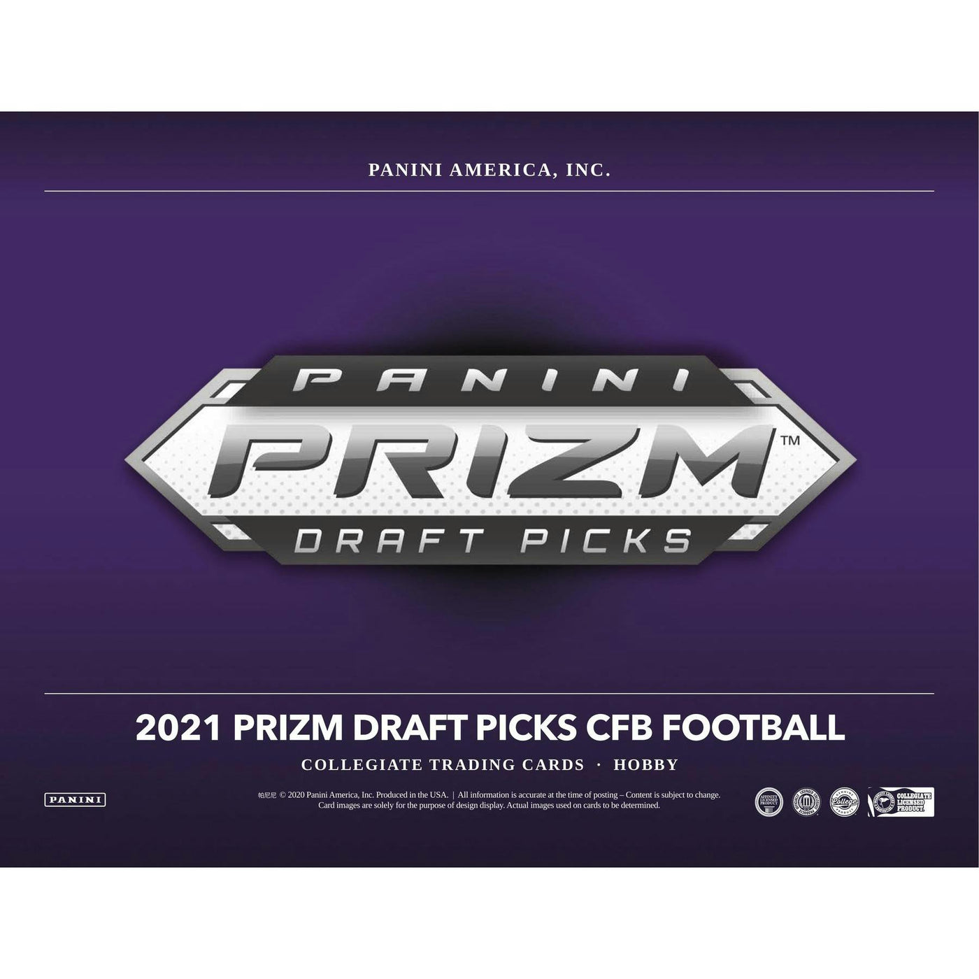 2021 Panini Prizm Draft Picks Football Hobby Pack
