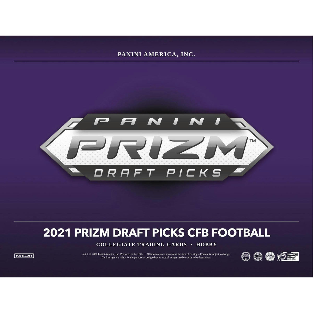 2021 Panini Prizm Draft Picks Football Hobby Pack