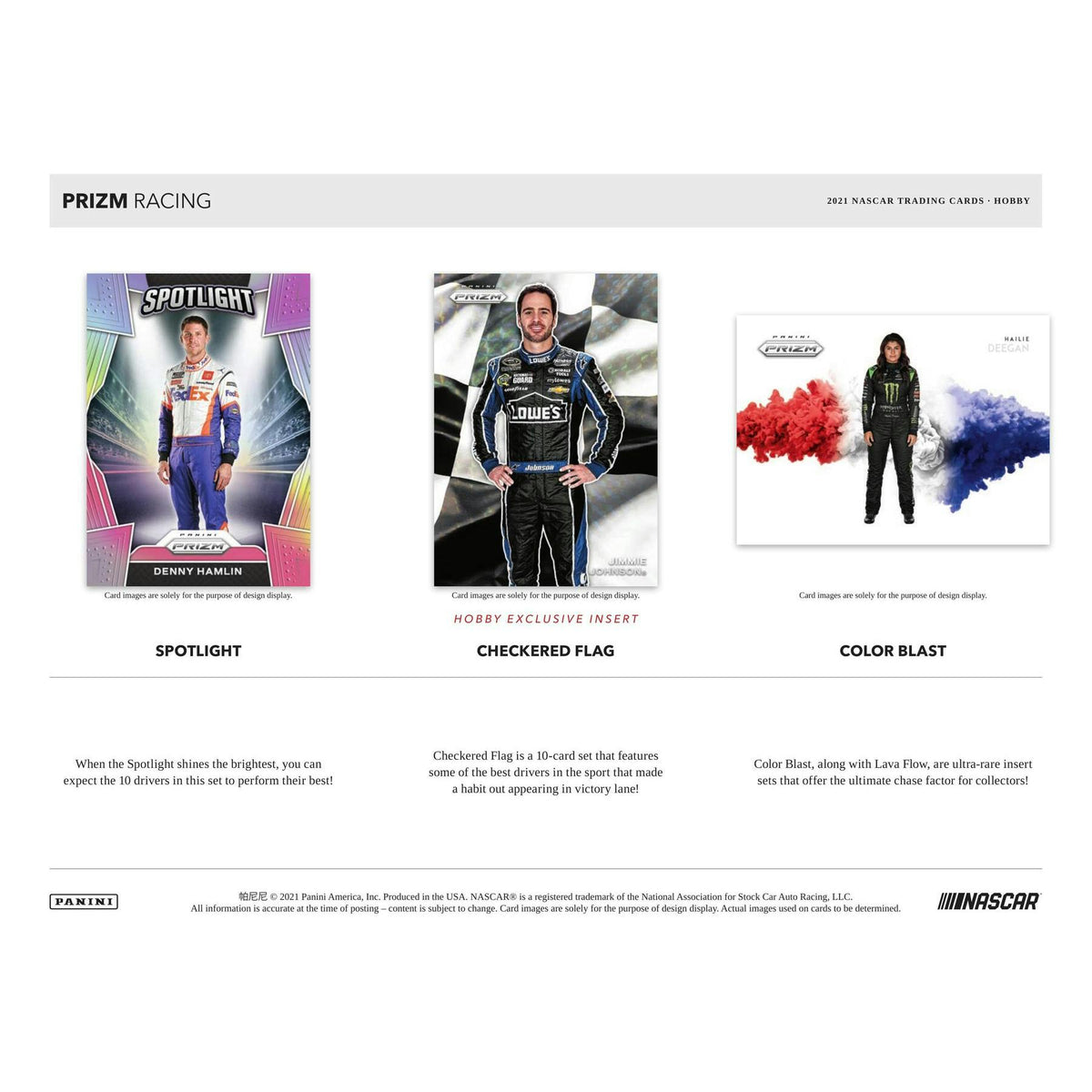 2021 Panini Prizm Racing Hobby Box