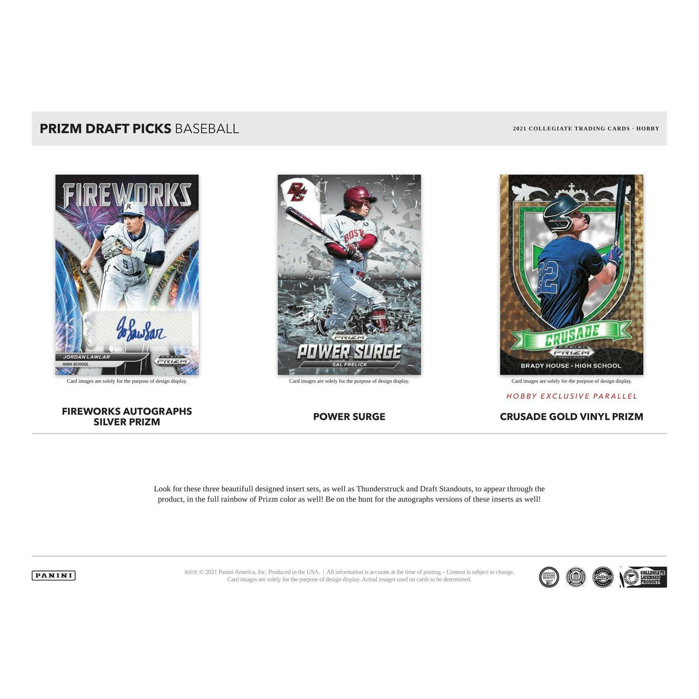2021 Panini Prizm Draft Picks Baseball Hobby Box