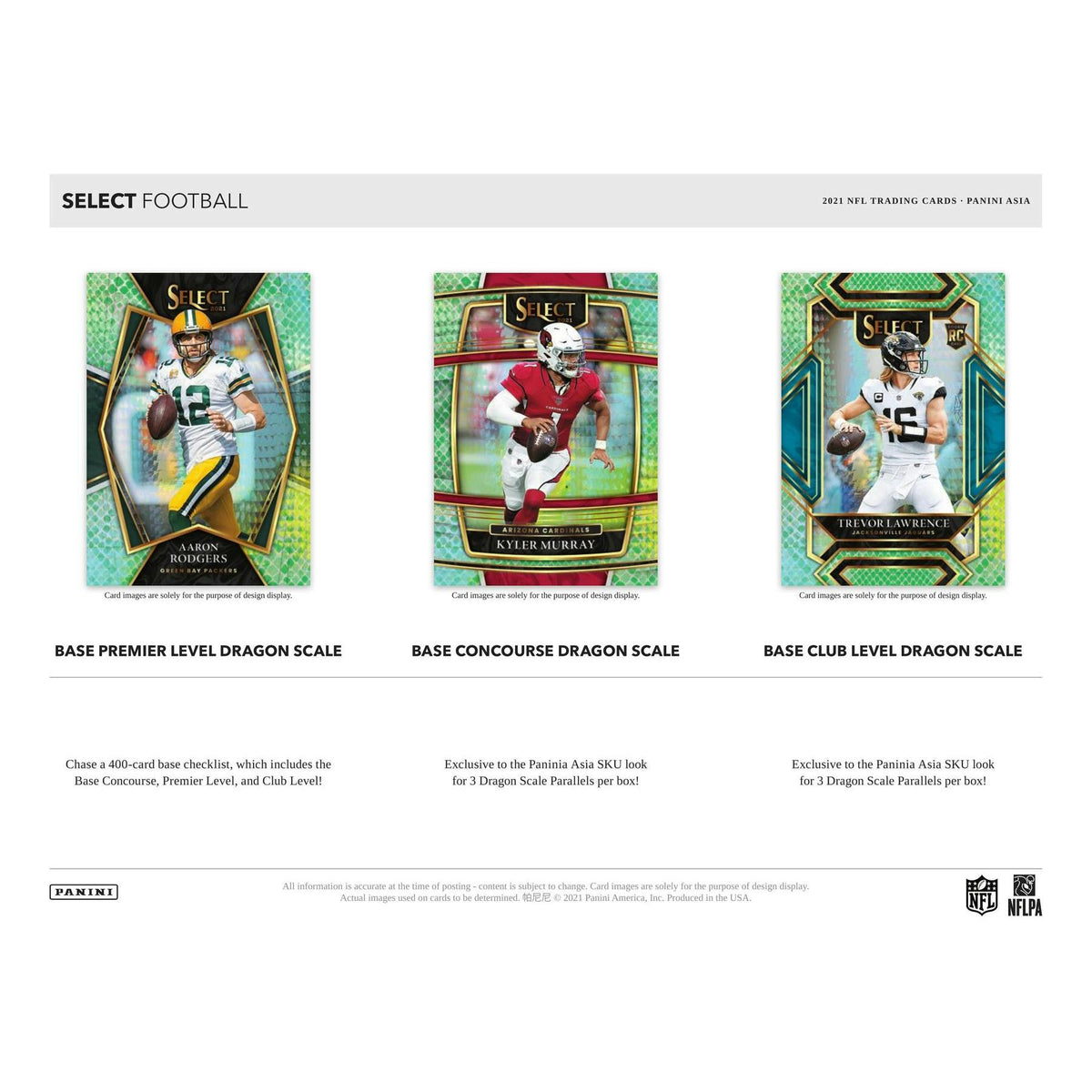 2021 Panini Select Football Asia Tmall Box (Reed Buy)