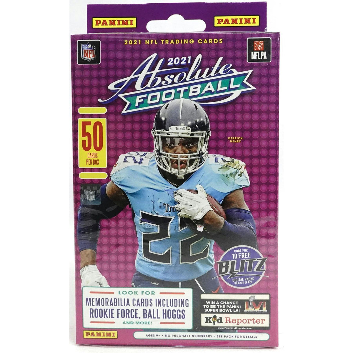2021 Panini Absolute Football Hanger Box (Blue Parallels!)