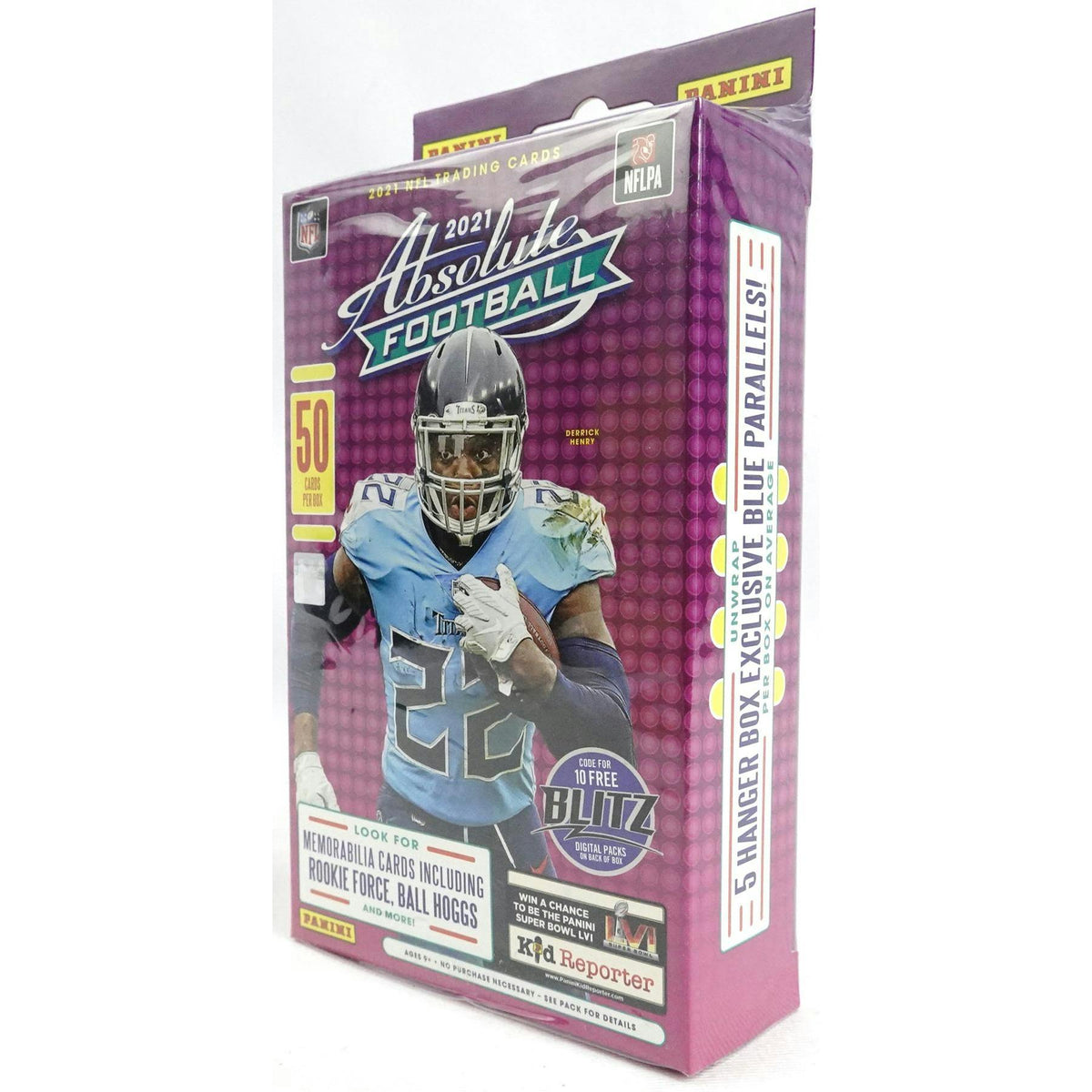 2021 Panini Absolute Football Hanger Box (Blue Parallels!)