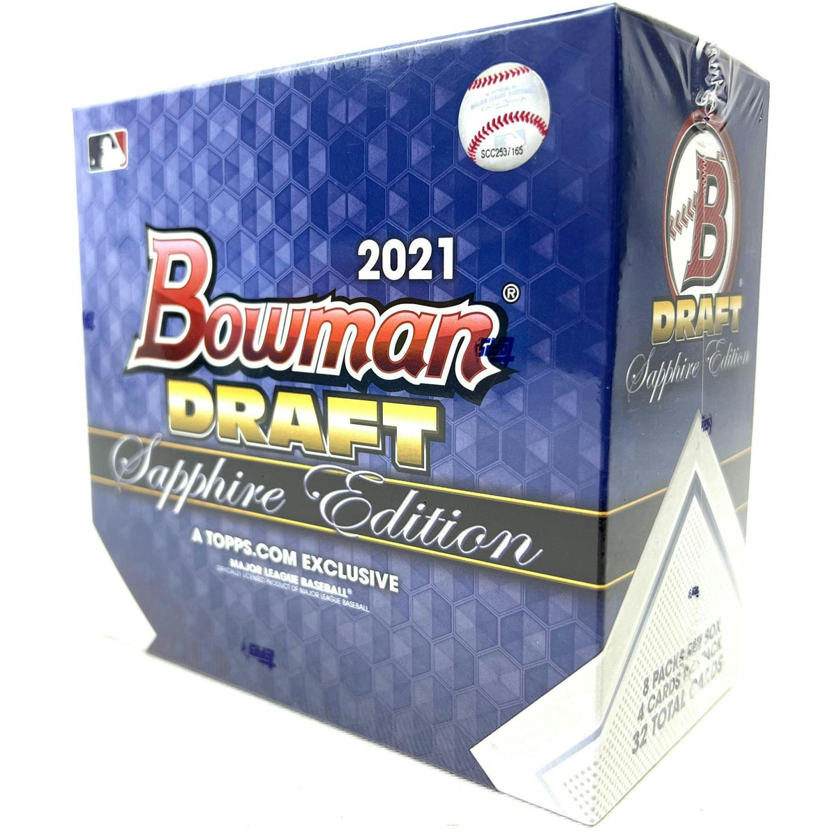 2021 Bowman Draft Sapphire Edition Baseball Hobby Box (Reed Buy)