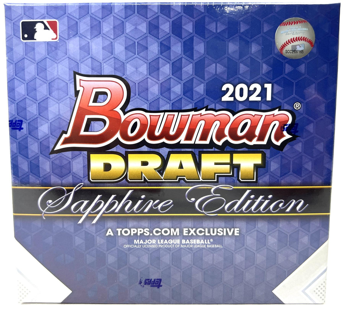 2021 Bowman Draft Sapphire Edition Baseball Hobby Box (Reed Buy)