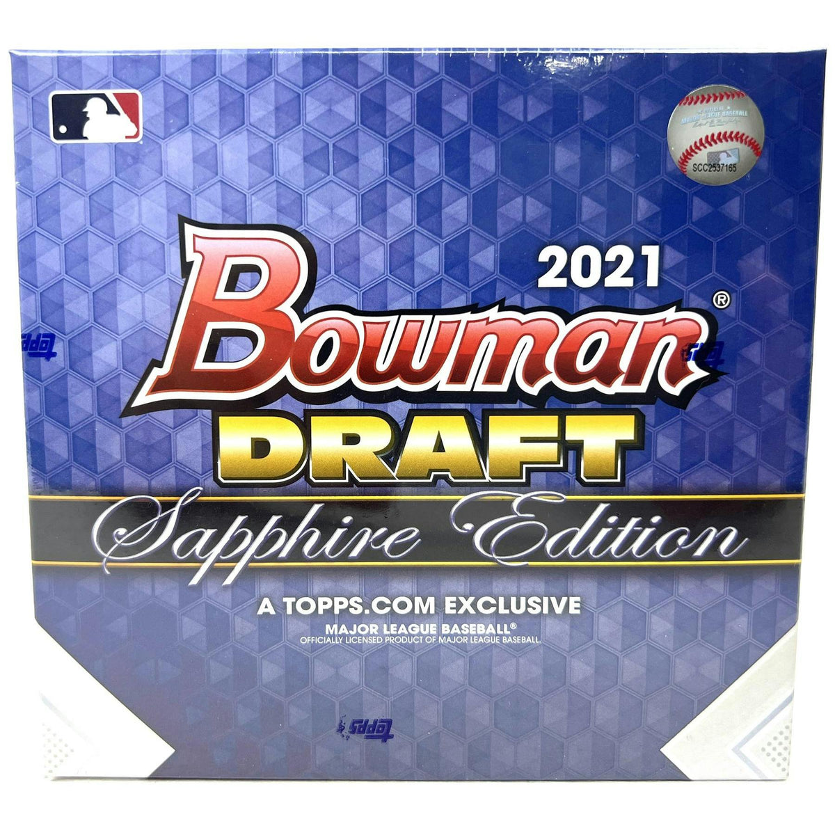2021 Bowman Draft Sapphire Edition Baseball Hobby Box (Reed Buy)