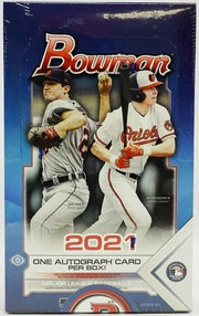 2021 Bowman Baseball Hobby Box (Reed Buy)