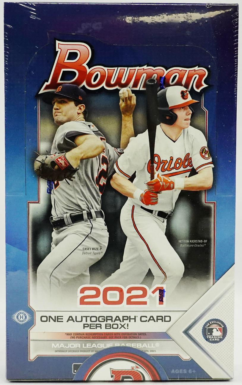 2021 Bowman Baseball Hobby Box (Reed Buy)
