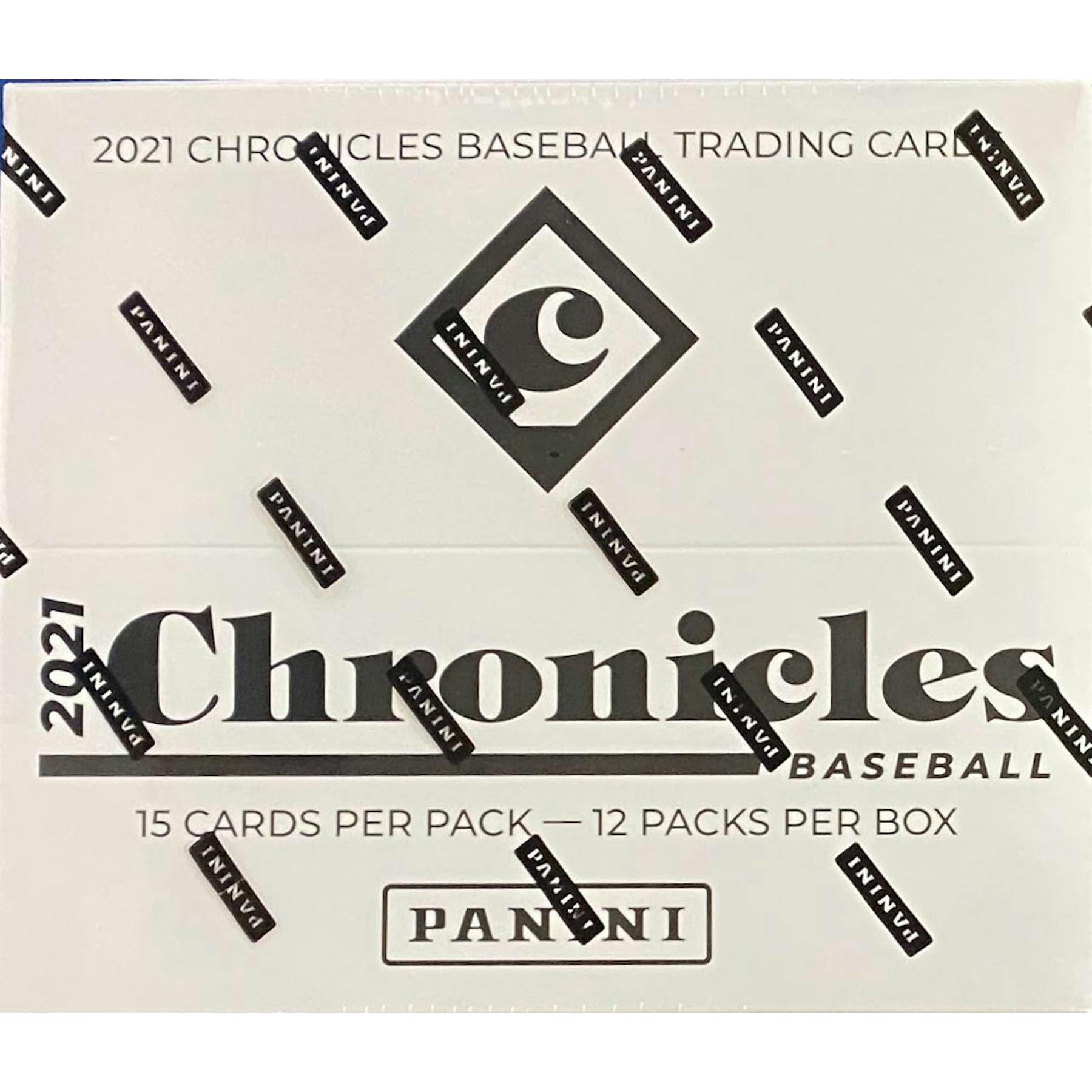 2021 Panini Chronicles Baseball Jumbo Value Fat Pack 12-Box Case (Reed Buy)