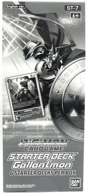Digimon Gallantmon Starter 6-Deck Box