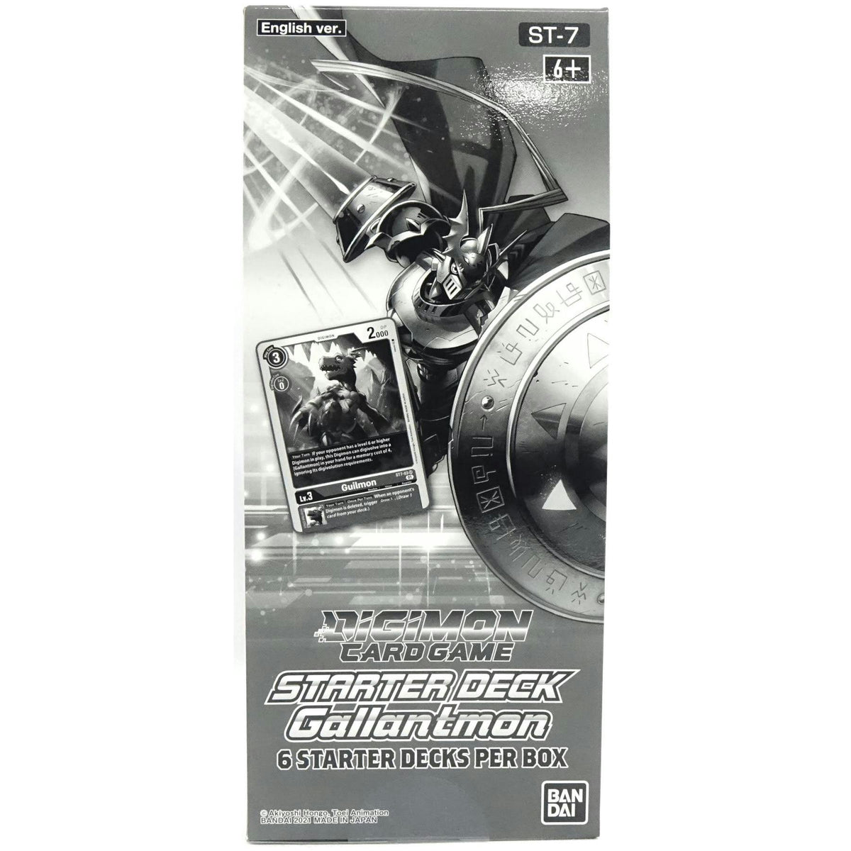 Digimon Gallantmon Starter 6-Deck Box