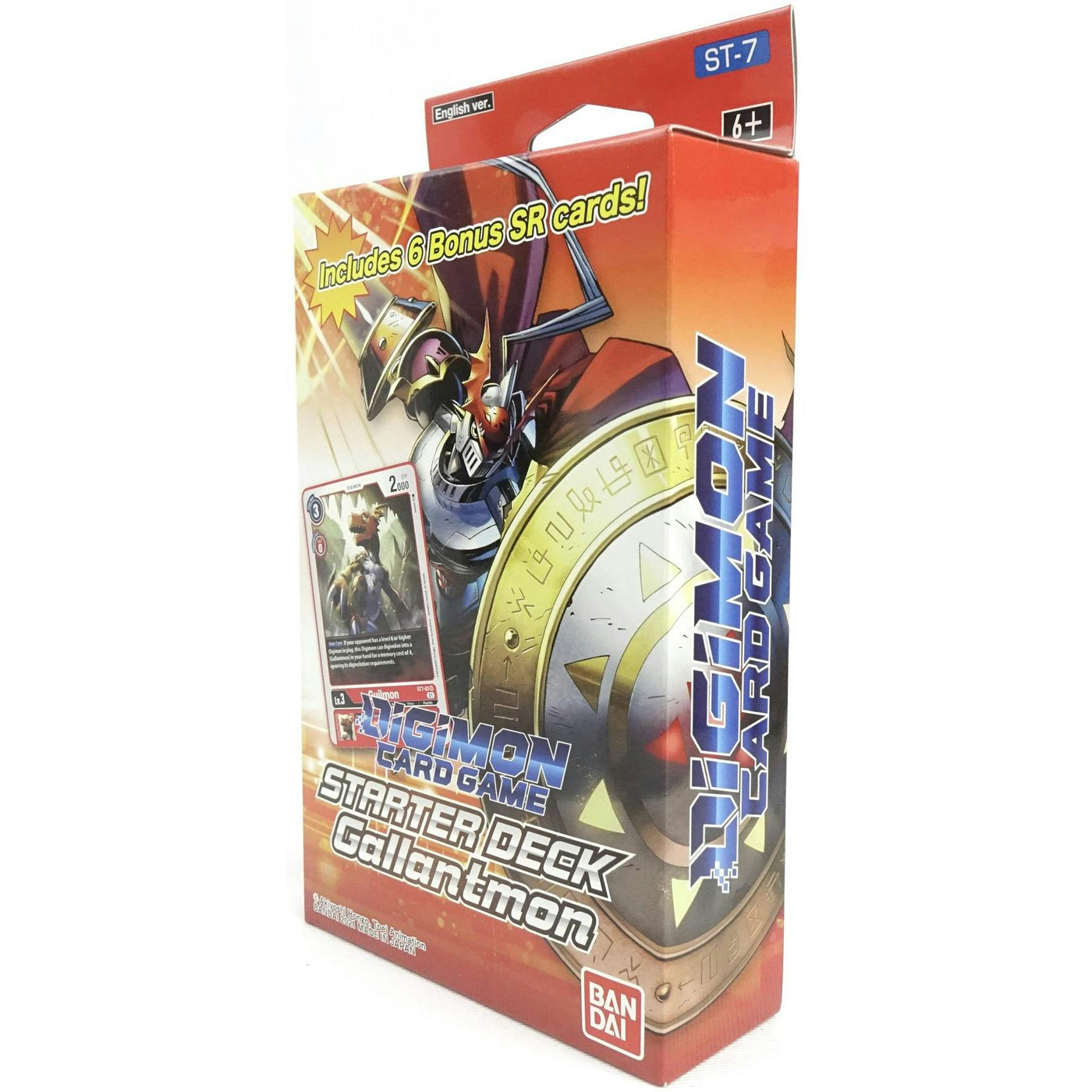 Digimon Gallantmon Starter 6-Deck Box