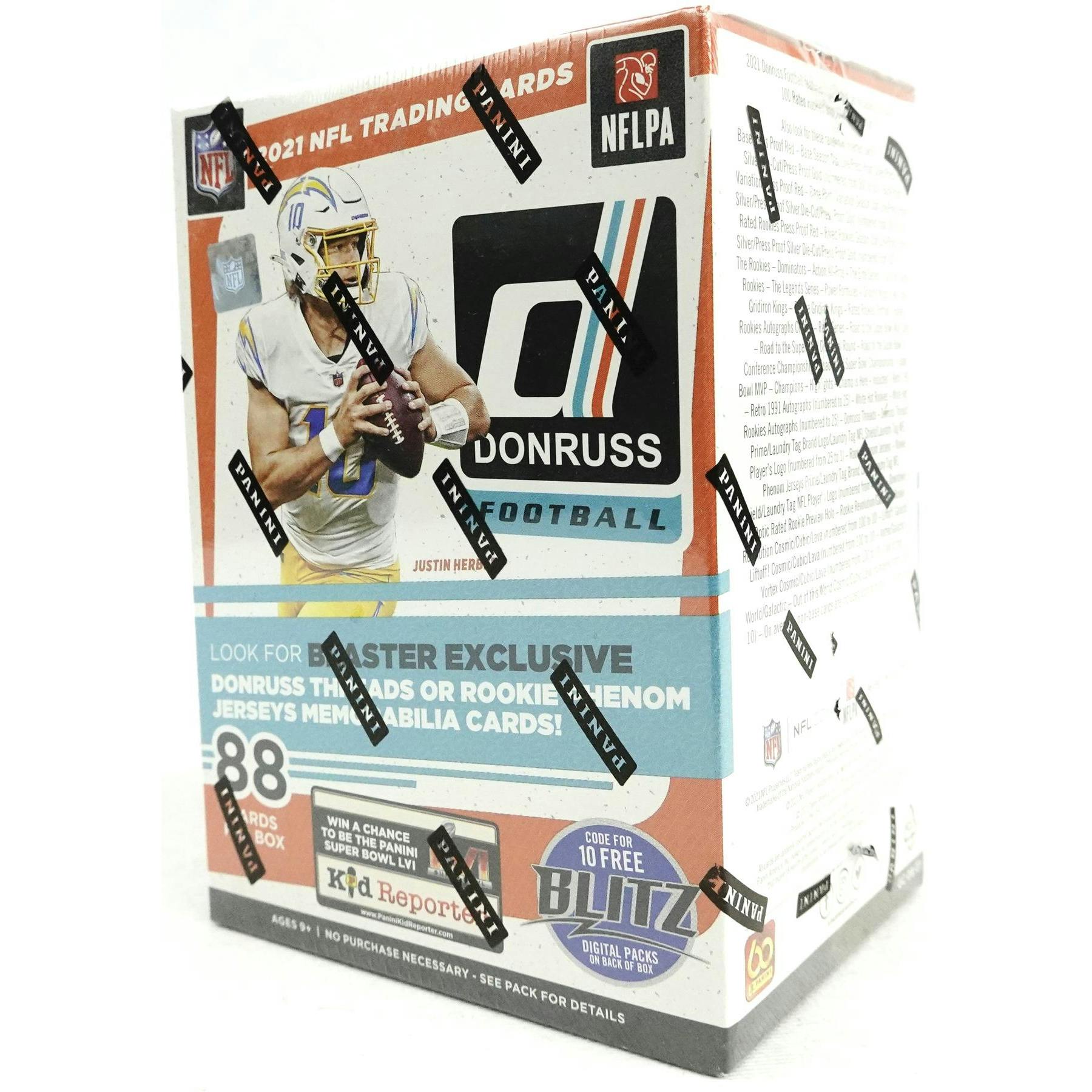 2021 Panini Donruss Football 11-Pack Blaster Box