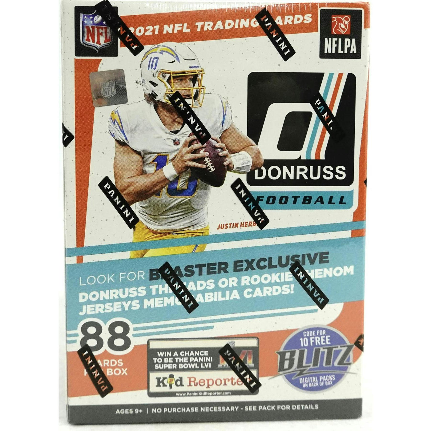 2021 Panini Donruss Football 11-Pack Blaster Box